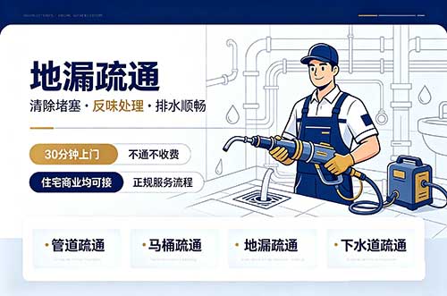 淮北地漏疏通