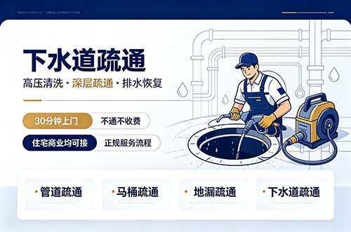 淮北下水道疏通